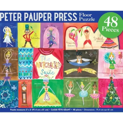 Peter Pauper Press 48pc Floor Puzzle - The Nutcracker - Little Painter Art | Exploring the Endless Possibilities of Art^ Best