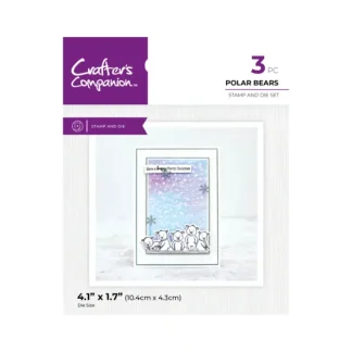 Polar Bears Stamp and Die Set - Little Painter Art | Exploring the Endless Possibilities of Art^ Discount