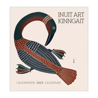 Pomegranate 2025 Mini Wall Calendar - Inuit Art: Kinngait - Little Painter Art | Exploring the Endless Possibilities of Art^ Store