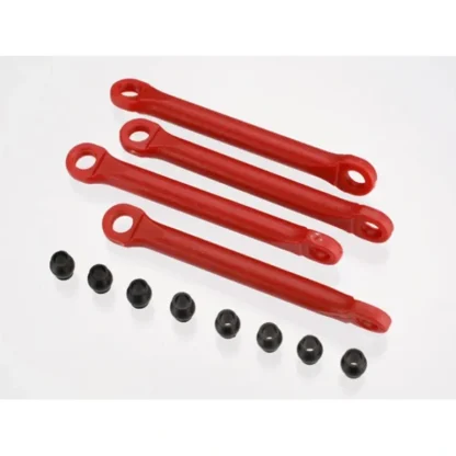 7018 Traxxas Aluminum Push Rod Set (molded composite)(Red) (4) Hollow - Little Painter Art | Exploring the Endless Possibilities of Art Cheap