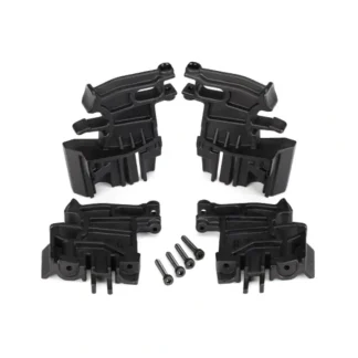 7718 Traxxas Battery hold-down mounts, left (2)/ right (2)/ 3x18mm CS - Little Painter Art | Exploring the Endless Possibilities of Art Discount