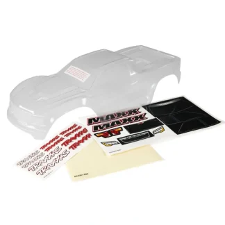 8914 Traxxas Body, Maxx, heavy duty (clear, untrimmed, requires paint - Little Painter Art | Exploring the Endless Possibilities of Art Outlet
