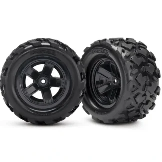 7672 Traxxas LaTrax Assembled Teton 5-Spoke Wheels & Tires (2) - Little Painter Art | Exploring the Endless Possibilities of Art Best