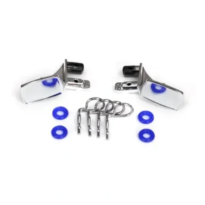 8133 Traxxas Mirrors, side, chrome (left & right)/ o-rings (4)/ body - Little Painter Art | Exploring the Endless Possibilities of Art Fashion