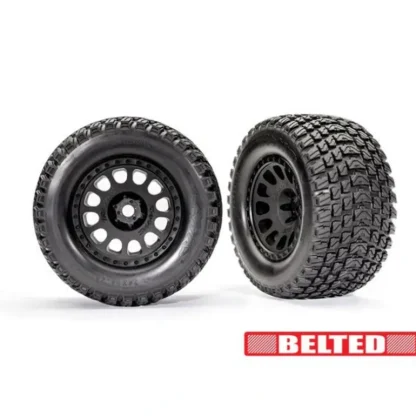 7862 Traxxas Premount XRT Black Wheels with Gravix Belted Tires - Little Painter Art | Exploring the Endless Possibilities of Art Shop