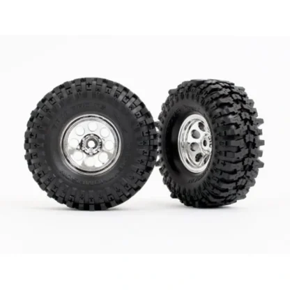 9873 Traxxas Premounts (Chr 1.0" Wheels, MT Baja Pro XS 2.4x1.0") (2) - Little Painter Art | Exploring the Endless Possibilities of Art Cheap