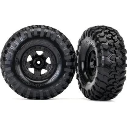 8181 Traxxas Tires and wheels, assembled, glued (TRX-4 Sport wheels) - Little Painter Art | Exploring the Endless Possibilities of Art Hot