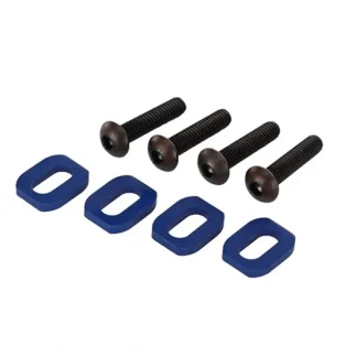 7759 Traxxas Washers, motor mount, aluminum (blue-anodized) (4)/ 4x18 - Little Painter Art | Exploring the Endless Possibilities of Art Clearance