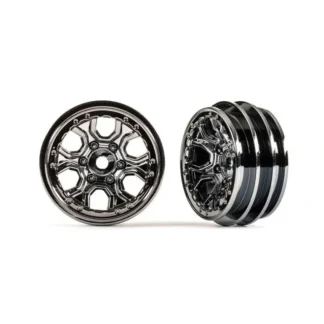 9770 Traxxas Wheels, 1.0" (Black Chrome) (2) - Little Painter Art | Exploring the Endless Possibilities of Art Flash Sale