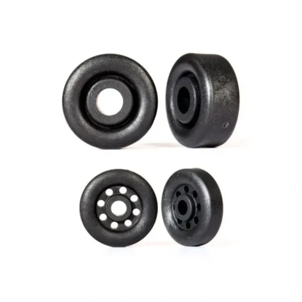 9461 Traxxas Wheels, wheelie bar, black (26mm (2), 18mm (2)) - Little Painter Art | Exploring the Endless Possibilities of Art Best