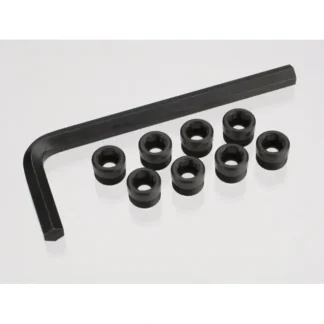 7033X Traxxas Aluminum Pivot Ball Cap Set w/Tool (Hard-Anodized) (8) - Little Painter Art | Exploring the Endless Possibilities of Art New