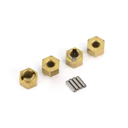 9750X Traxxas Wheel Hubs, 7mm Hex (Brass) (4)/ Axle Pins (4) - Little Painter Art | Exploring the Endless Possibilities of Art Clearance
